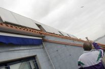La construcci�n que sobresale sobre el tejado es la altura realizada sin consentimiento. 