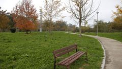 El Concello asume definitivamente el mantenimiento de la zona verde que se creó en el terreno que ocupaba el parque de maquinaria