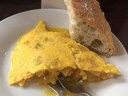 El �making off� de la verdadera tortilla de Betanzos