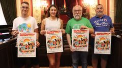Presentaci�n del campamento urbano de Amencer, que se celebra cada mes de agosto en Ourense