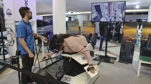 Un simulador recreativo que permite voar sobre a cidade de Nova York