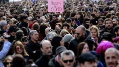 Protesta contra la reforma del aborto