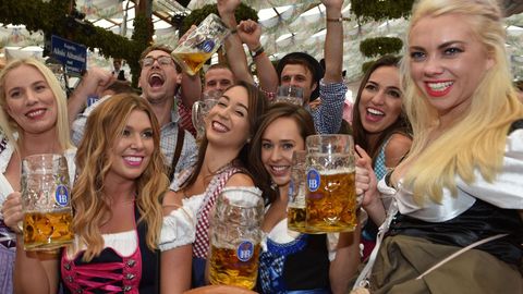 Jornada inaugural de la 184.ª edición de la Oktoberfest en Munich (Alemania)
