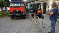 Colocan novas baldosas m�is fortes en Campo Castelo