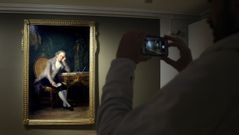 El retrato de Melchor Gaspar de Jovellanos que Goya pint� en 1798, en el museo casa natal de Jovellanos