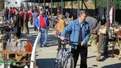 Imagen de archivo del mercado dominical en el Parque dos Condes, que empez� a celebrarse en el 2011