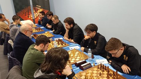 Jornada de Liga Galega del Xadrez Ourense.