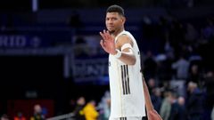 Tavares, durante un encuentro de esta temporada.