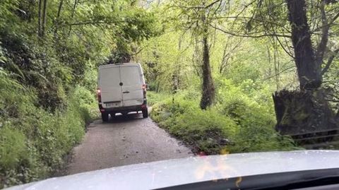 Desvo habilitado en O Courel a causa de los problemas en la carretera principal