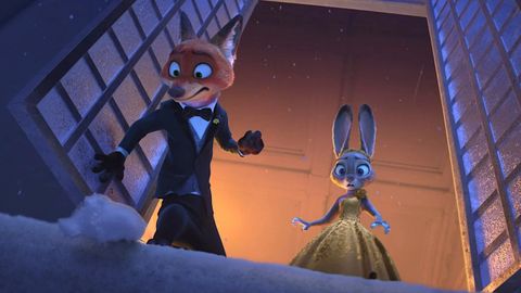 Fotograma de �Zootr�polis 2�, con el zorro Nick Wilde y la conejita Judy Hopps.
