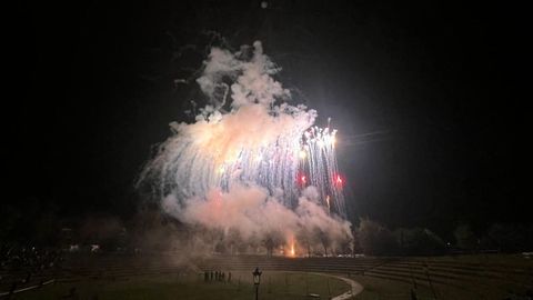 Noche de los Fuegos en Oviedo