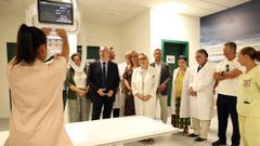 El hospital de Barbanza suma una nueva sala de radiolog&iacute;a y ec&oacute;grafos port&aacute;tiles para los servicios de Dermatoxol&iacute;a y Urxencias