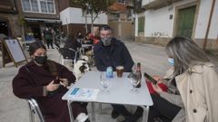 Una terraza de Camari�as el viernes