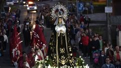 Procesi�n del Viernes de Dolores en Fisterra