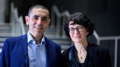 Los doctores alemanes Ugur Sahin y �zlem T�reid, ganadores junto con otros investigadores del Premio Princesa de Investigaci�n Cient�fica y T�cnica 2021