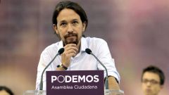 El secretario general de Podemos, Pablo Iglesias.