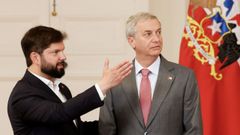 El presidente saliente, Gabriel Boric, recibi� un d�a despu�s de la segunda vuelta al ultraderechista Jos� Antonio Kast, ganador de las presidenciales, en el palacio de la Moneda