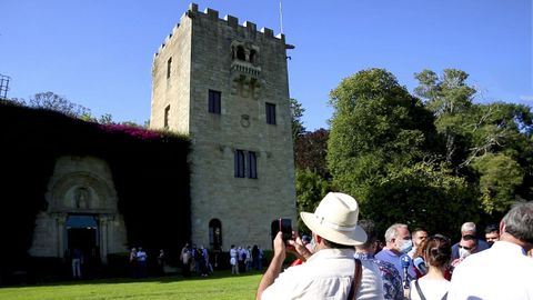 Visitantes en los jardines de Meirs, abiertos al pblico este 1 de julio