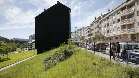La única parcela urbana a subasta está en la rúa do Areal. Es un terreno edificable de 188 metros cuadrados y su precio de salida es de 200.917 euros
