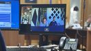 Dos de los tres acusados declaron desde la crcel de Teixeiro, en la que estn desde su arresto por el crimen del flautista