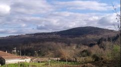 Monte donde se proyecta el parque e�lico de Celanova