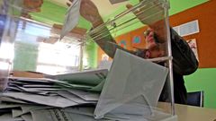 Imagen de archivo de una jornada de votaciones en Galicia