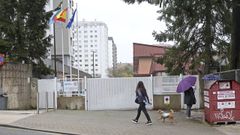 La escuela infantil Crespo Rivas comparte edificio de comedor con el colegio Campolongo, en Pontevedra