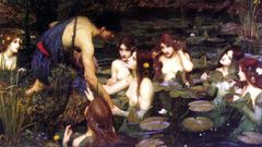 Las ninfas del cuadro retirado en Manchester abren el debate sobre el papel de la mujer