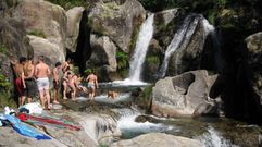 Piscina naturales en Mazaricos