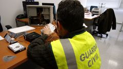 Un guardia civil, en imagen de archivo