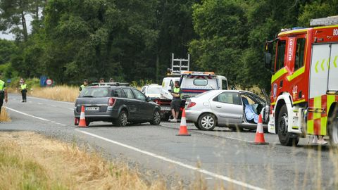 El accidente de Silleda en el que fallecieron dos octogenarios fue uno de los ms graves del verano en la provincia de Pontevedra