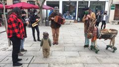 La plaza de Espa�a fue uno de los lugares que visit� el Apalpador