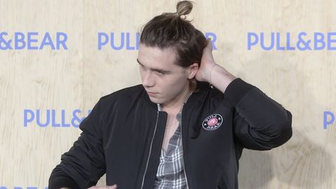 Brooklyn Beckham, en la fiesta inauguracin de la  sede de Pull & Bear en Narn, en el 2016