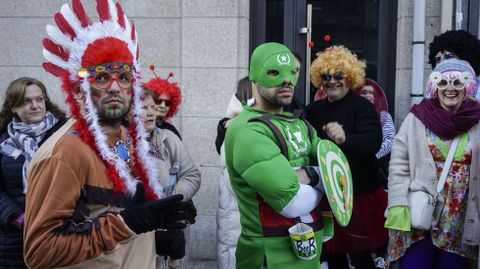Desfile de entroido en Celanova