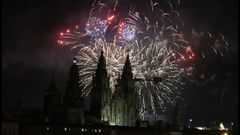 Fogos do Apstolo, en Santiago.