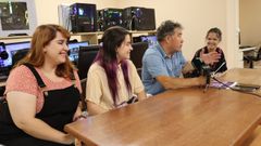 Presentaci�n de la segunda edici�n del L�rez Up, con dos de las organizadoras del evento, Sonia Pi�eiro y Roc�o Fern�ndez