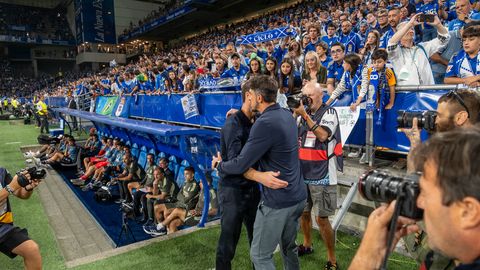 Las mejores im�genes del Real Oviedo ante el Real Madrid