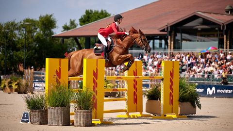 Nirvana Hank Amaya, ganadora del Gran Premio DHL y del Trofeo ClipMyHorse.TV en Casas Novas.