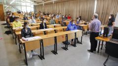 Este a�o se presentaron unos 14.600 estudiantes a la prueba ordinaria de selectividad en Galicia