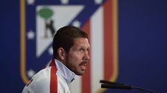 Simeone desconf�a de las bajas del Real Madrid
