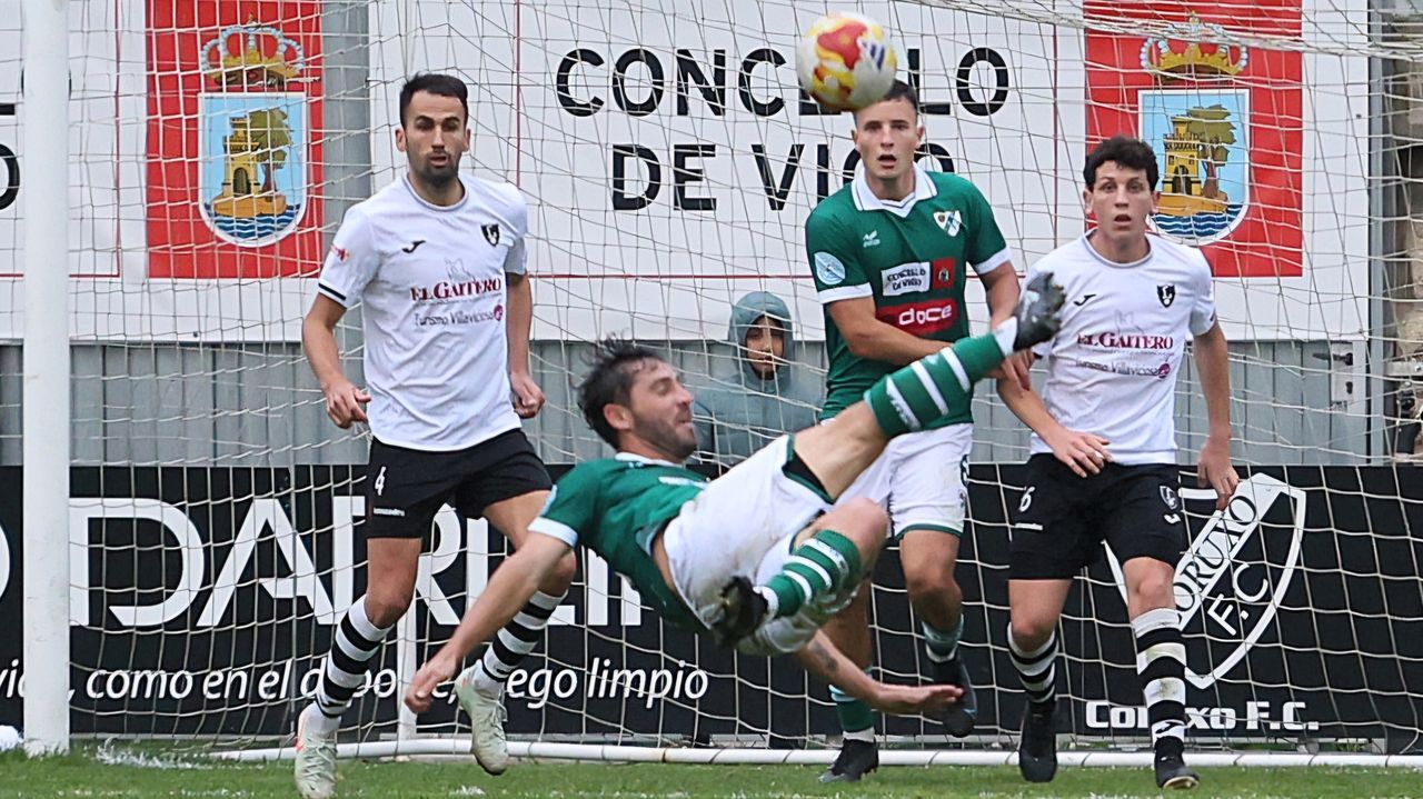 El Coruxo se estrena en O Vao con un gol de Mateo Gandarillas en el 93 (1-0)
