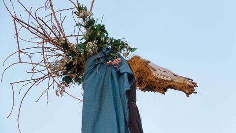 El plante de la Vieya tiene lugar el primer d�a del Antroxu