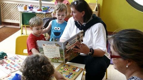 PADRES EN LA SEMANA DE ADAPTACI�N DE LAS ESCUELAS INFANTILES ARELAS