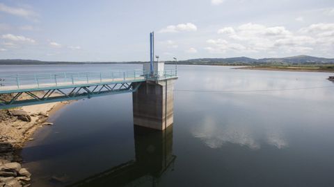 El embalse de A Fervenza, en la Costa da Morte, en una imagen de archivo.
