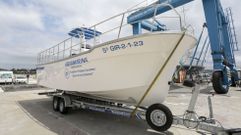 El AquaMarina este mi�rcoles en el puerto de Portonovo