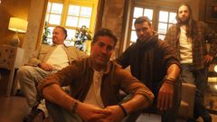 El grupo La Indirigible, dentro de Acevedo, en Ferrol.