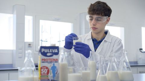 Imagen de uno de los laboratorios de Lactalis