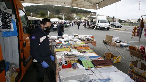 Mercado este domingo en Verxeles, Viveiro