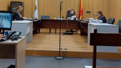 El acusado declar� por videoconferencia desde la c�rcel