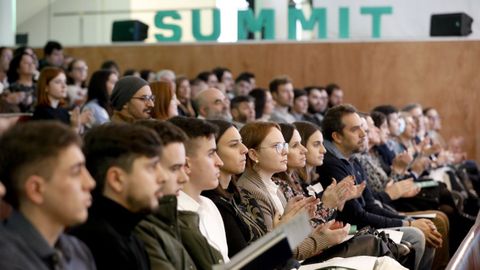 Imagen de archivo de la inauguracin del Foro Talentia Summit del 2023